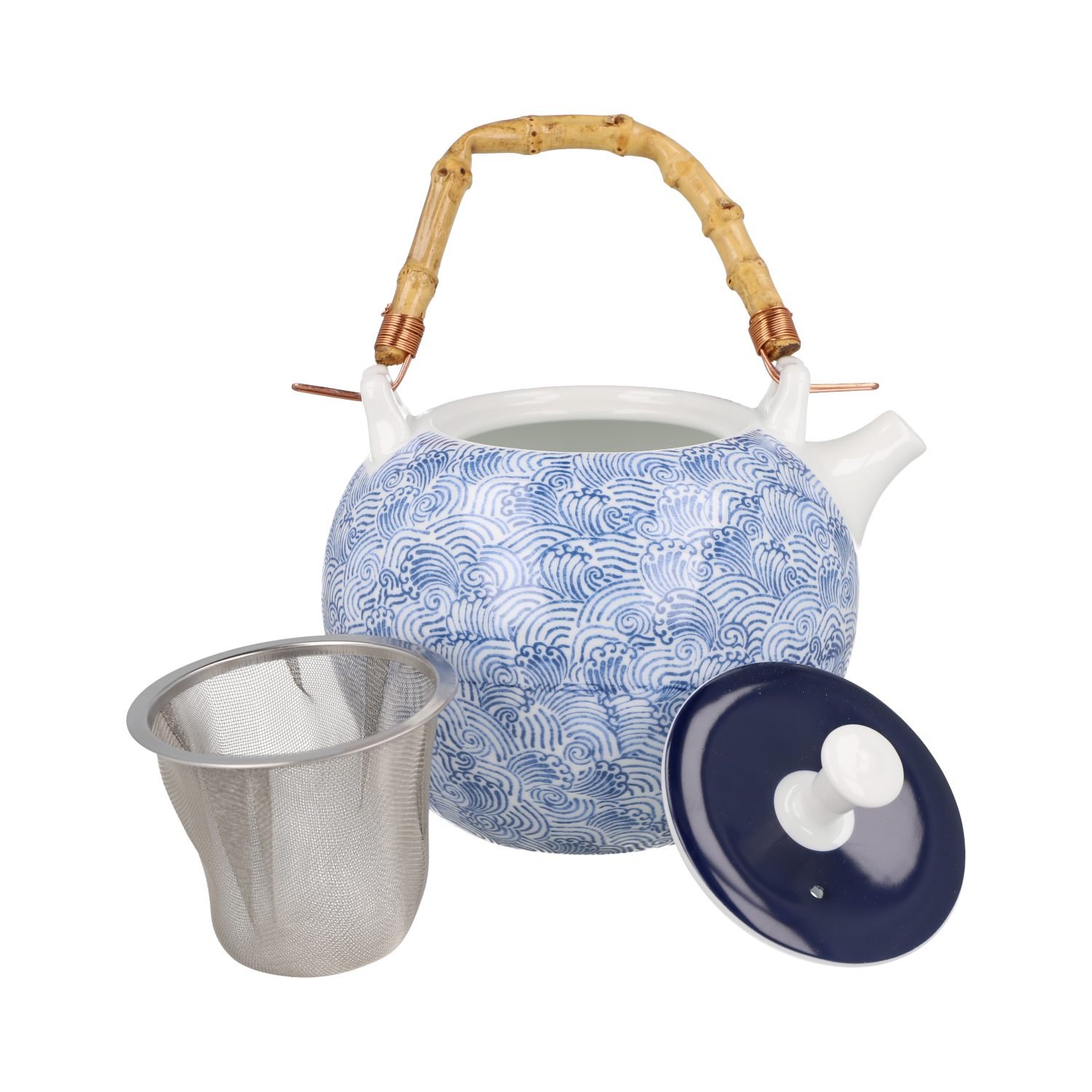 Juego de té Ola Zen Ritual Japonés en tu Hogar