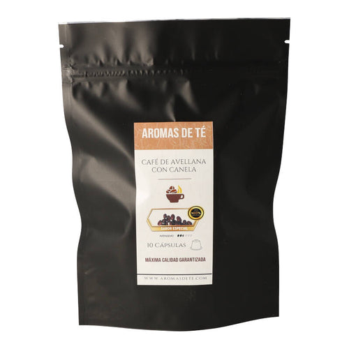 Hazelnut with Cinnamon Coffee Capsules compatible with nespresso