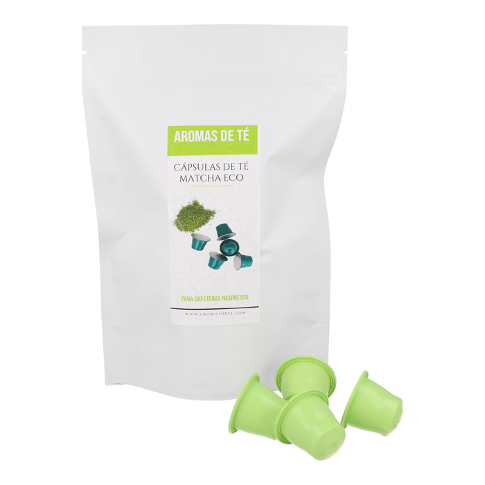 Paquete de 60 cápsulas de matcha ecológico