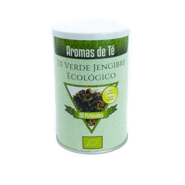 Piramides de Té Verde Jengibre Ecológico