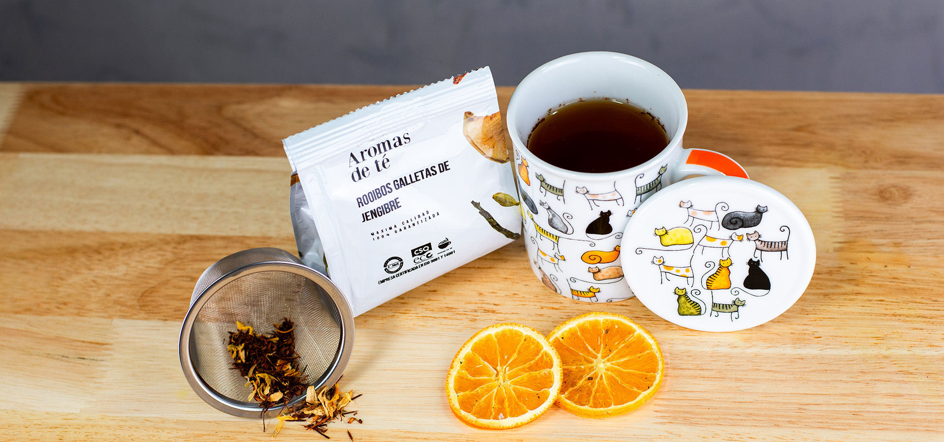 Té Verde Y Blanco