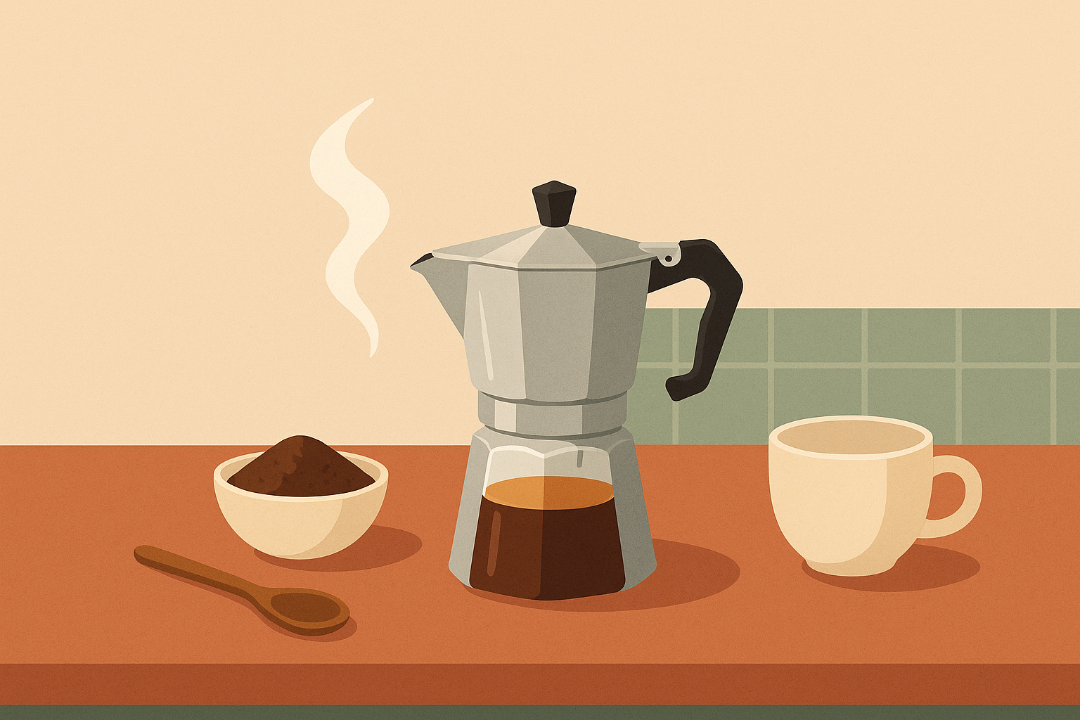 Café descafeinado molido — listo para tu cafetera