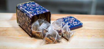 Té Blanco En Pirámides
