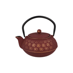 Tetera de Hierro Amapola Morada
