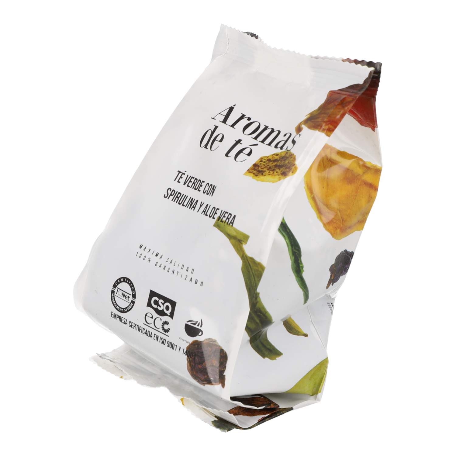 Té verde espirulina y aloe vera