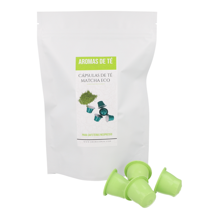 Paquete de 60 cápsulas de matcha ecológico