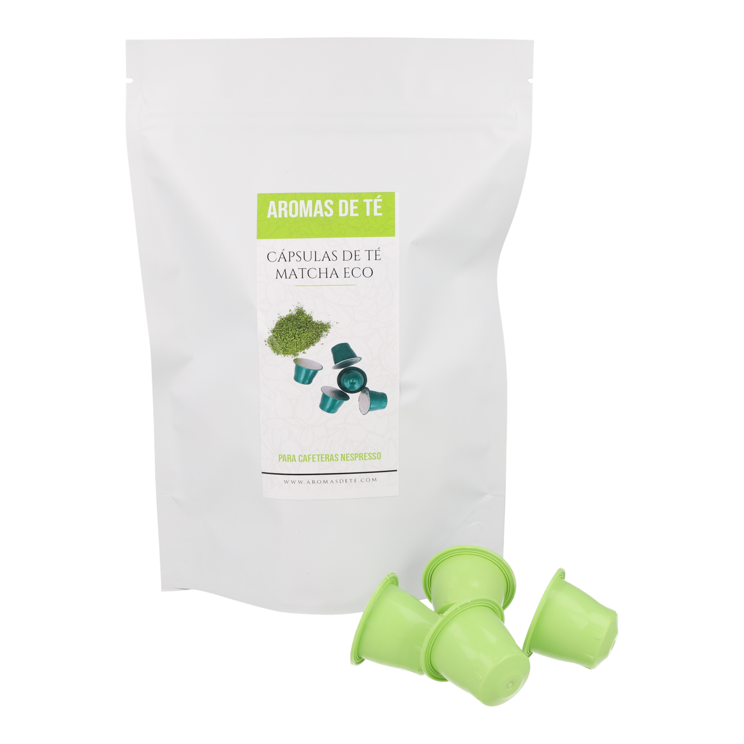 Cápsulas de Matcha Ujicha ecológicas