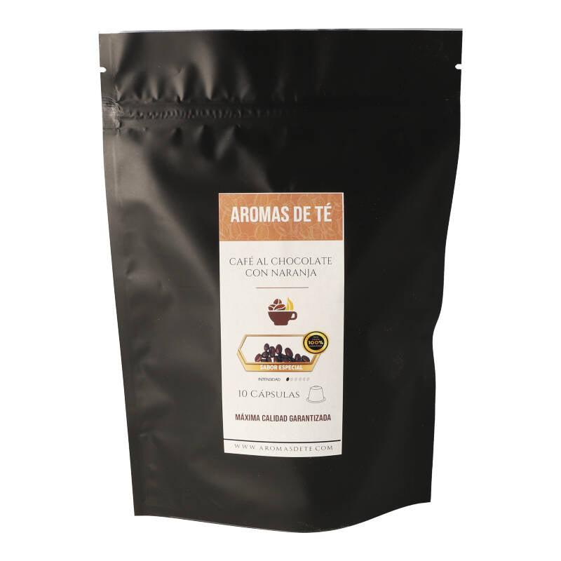 Cápsulas de Café Chocolate y Naranja Descafeinado compatibles con Nespresso