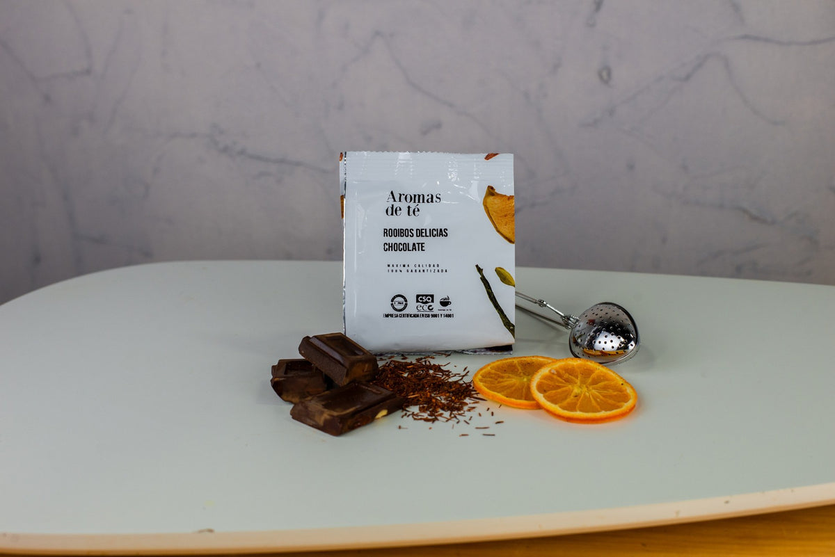Rooibos Delicias de Chocolate con naranja