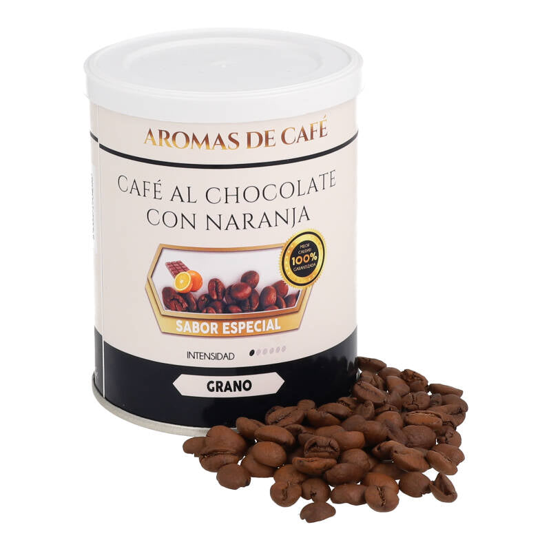 Café con Chocolate y Naranja Descafeinado - Café en grano