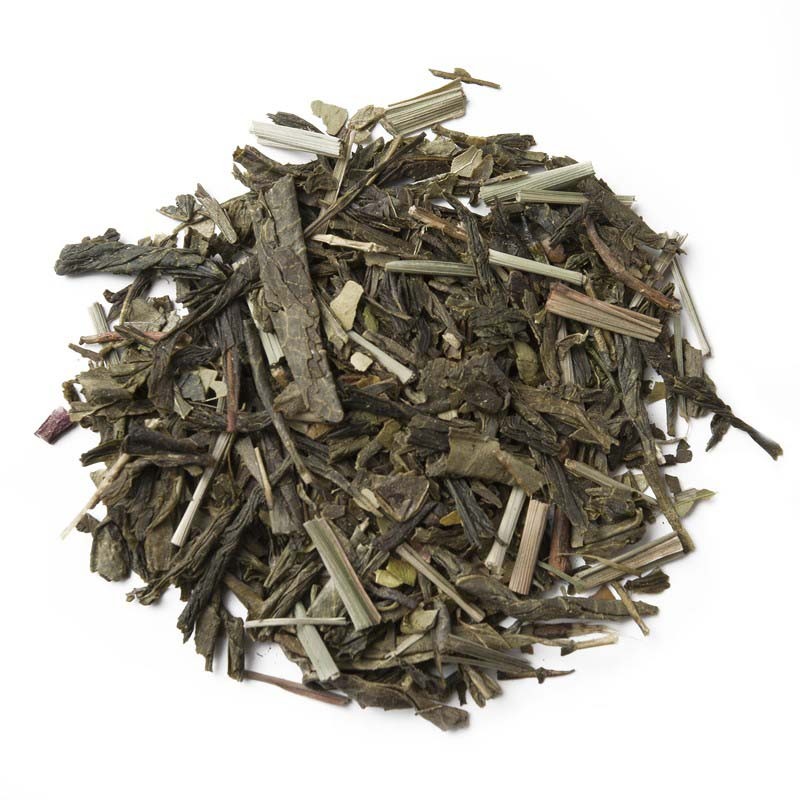 Tè verde con alghe