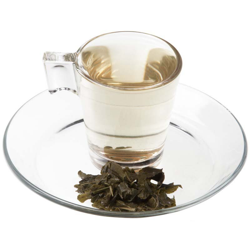 Tè verde con alghe