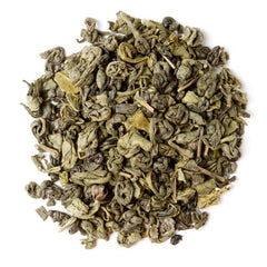 Tè verde cinese biologico con polvere da sparo