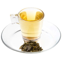 Tè verde cinese biologico con polvere da sparo