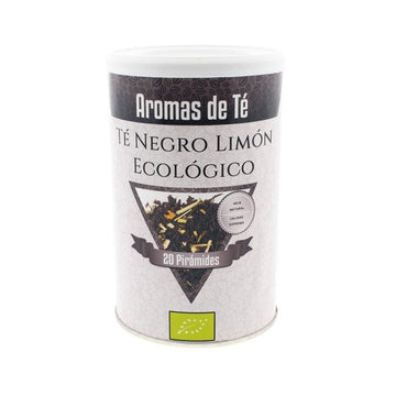 Piramidi di tè nero al limone biologico