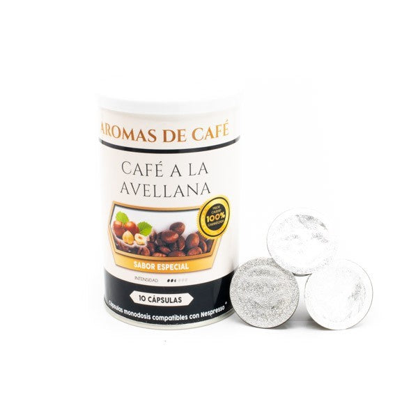 Hazelnut Coffee Capsules compatible with nespresso