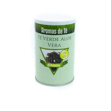 Pirámides de Té Verde Aloe Vera