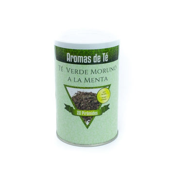 Pirámides de Té Verde Moruno a la Menta