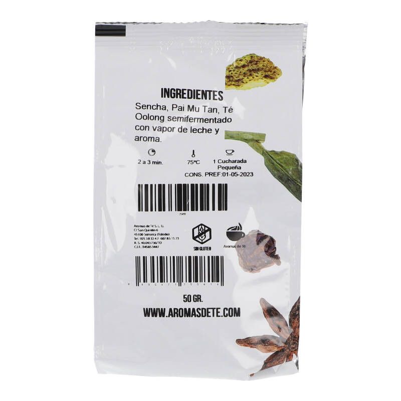 Tè verde e bianco al latte Oolong