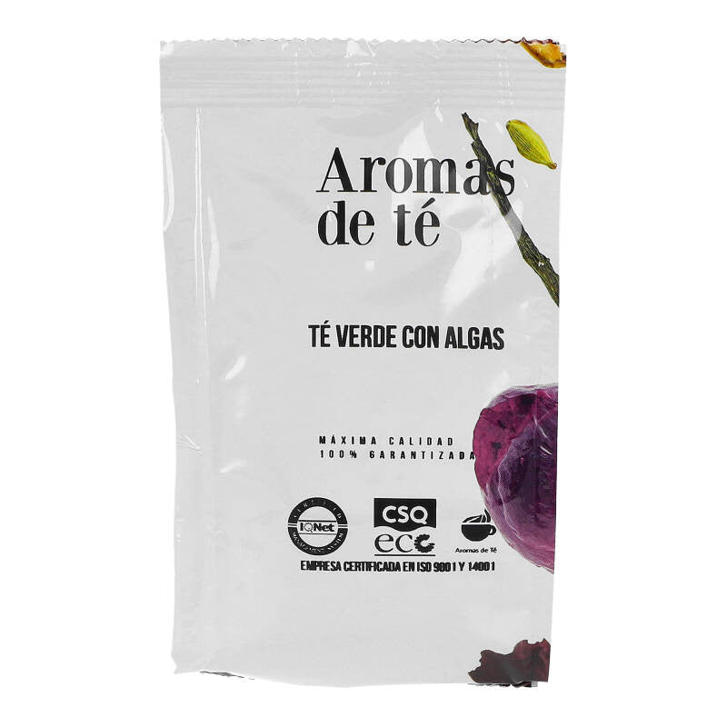 Tè verde con alghe