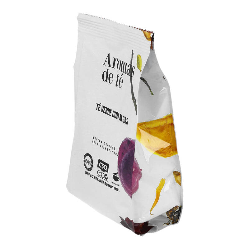 Tè verde con alghe