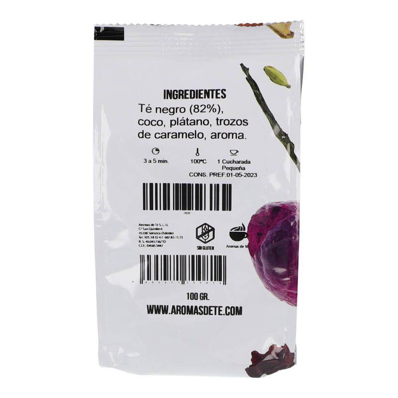 Tè nero del sorriso africano