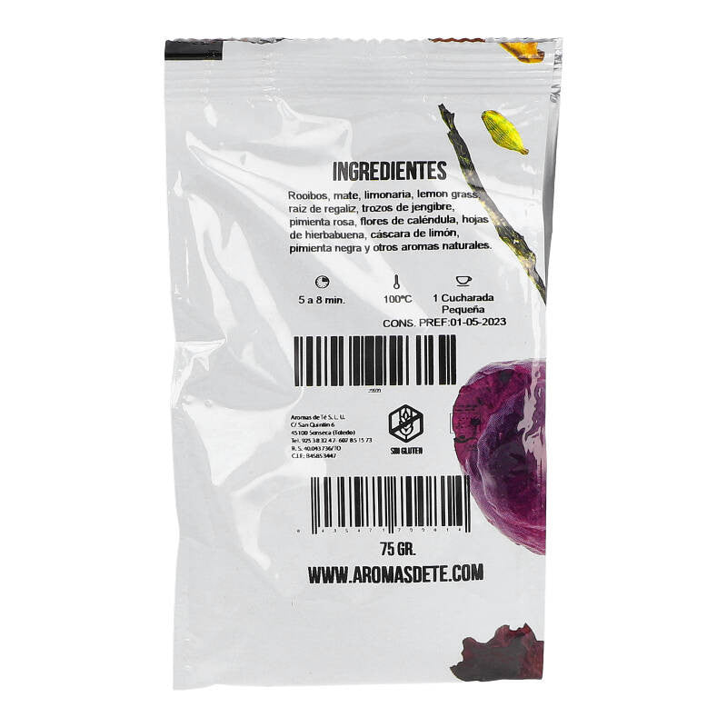 Rooibos Zenzero e Limone Bio
