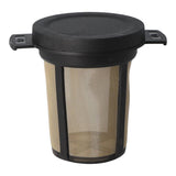 Permanent filter with black cover