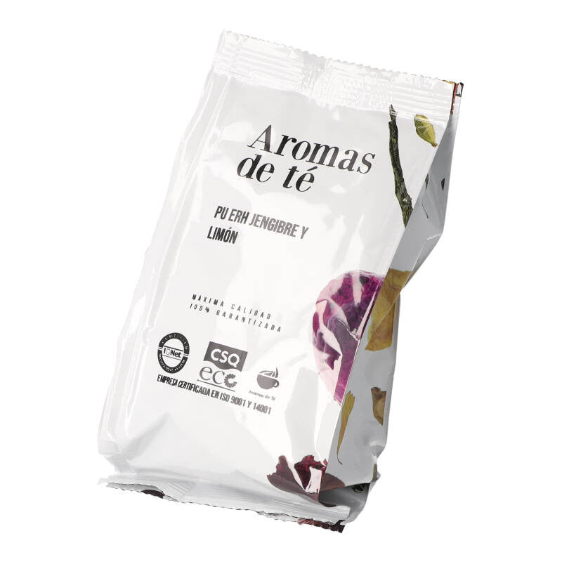 Tè rosso Puerh allo zenzero e al limone