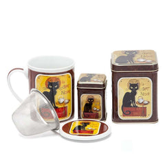 Pack Of Tisanera And Cans Le Chat Noir