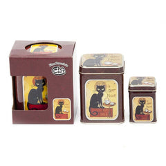 Pack Of Tisanera And Cans Le Chat Noir